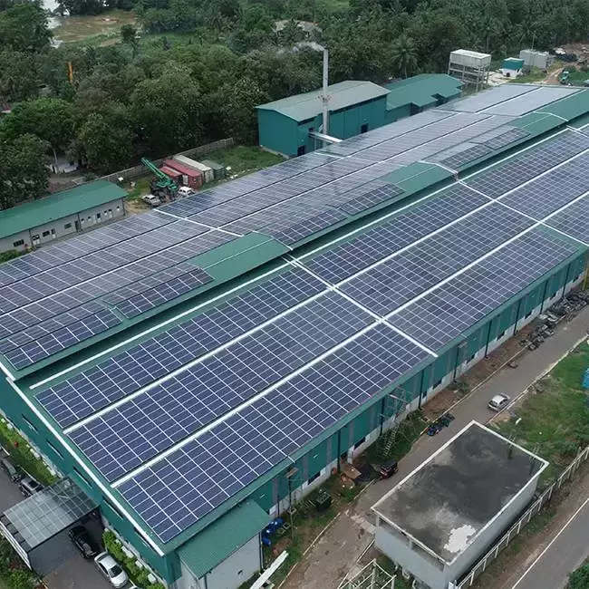 BAPV光伏电站系统、别墅屋顶、光伏安装