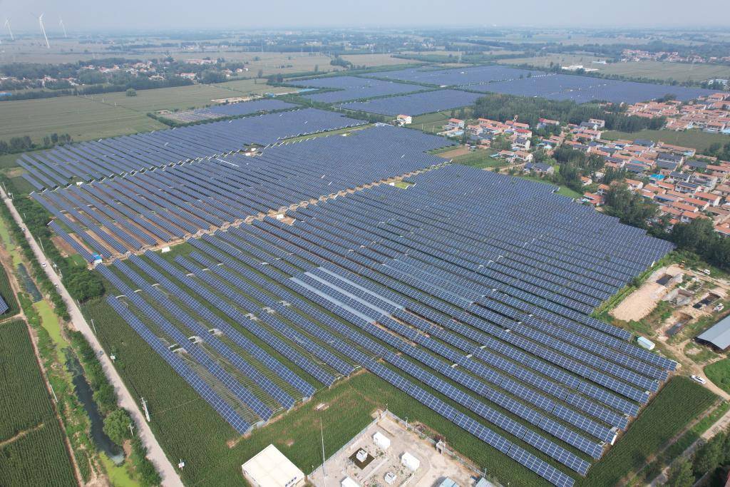 农光互补光伏电站系统