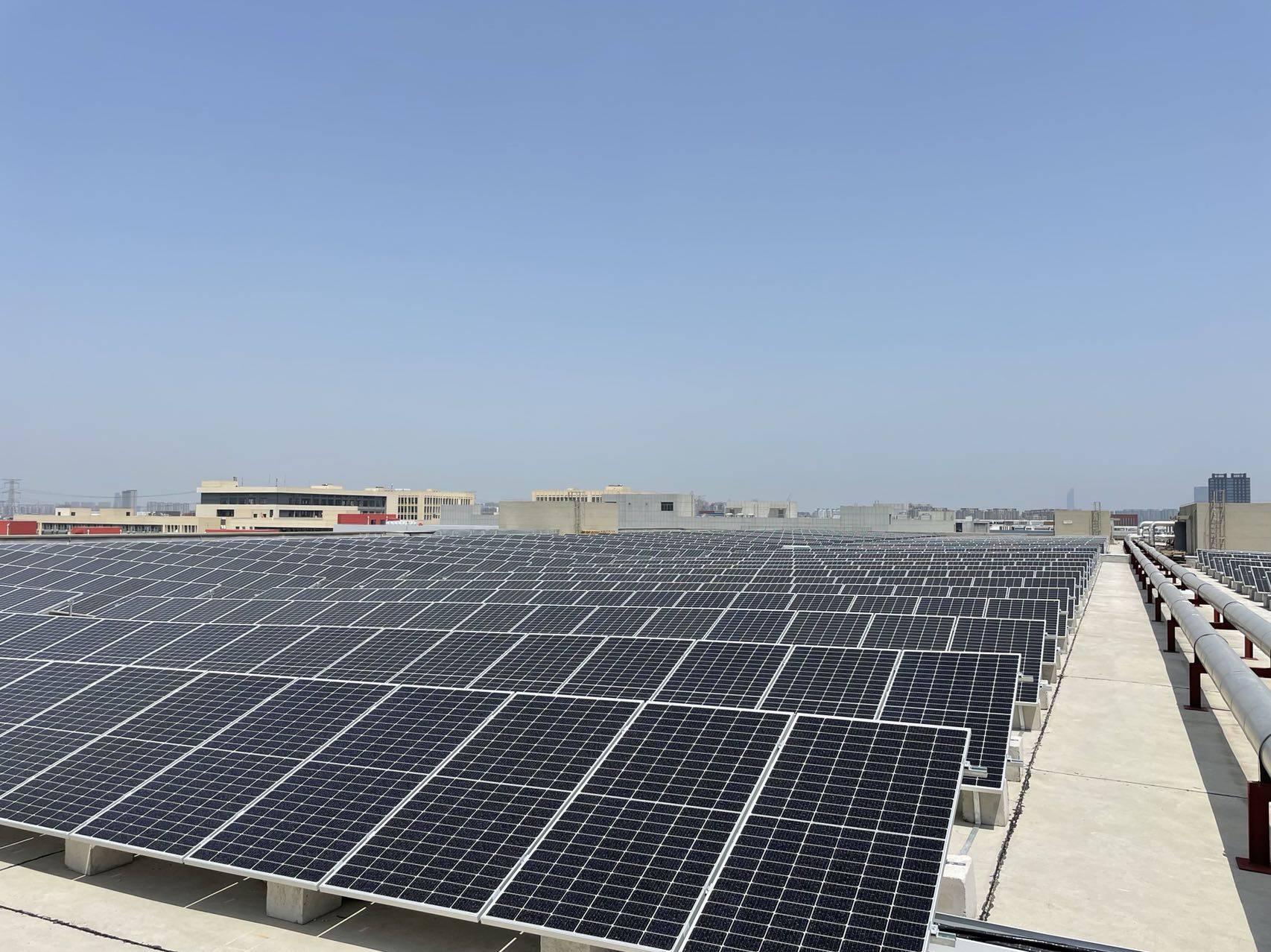 混泥土屋面光伏电站系统