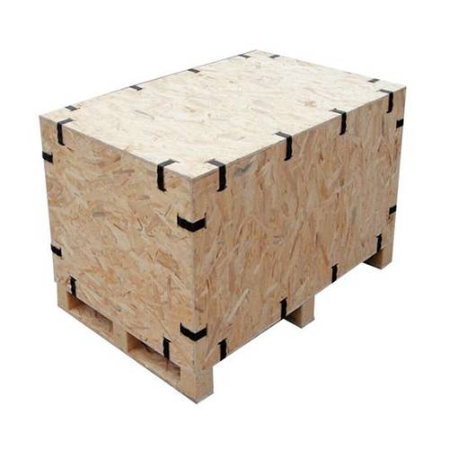 铆接卡扣木包装箱